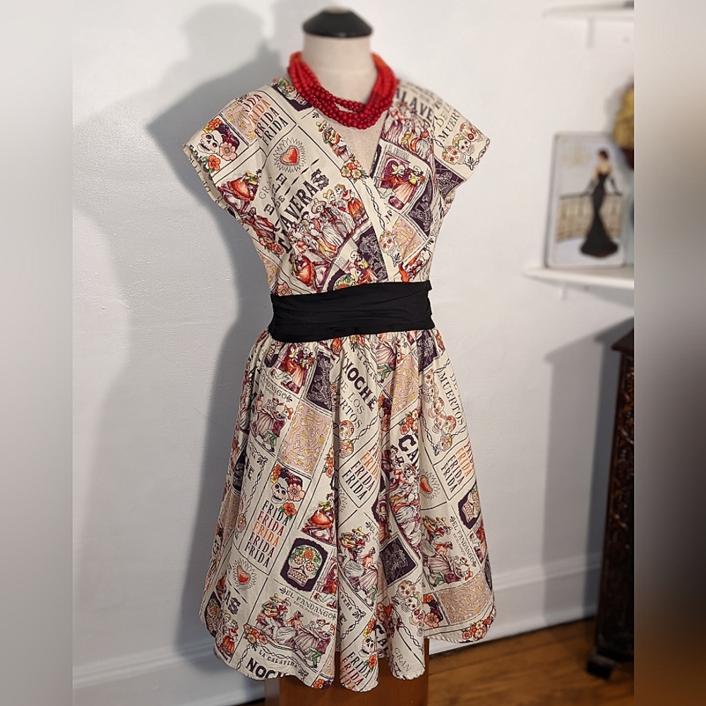 Modcloth Foller Day of the Dead Dress